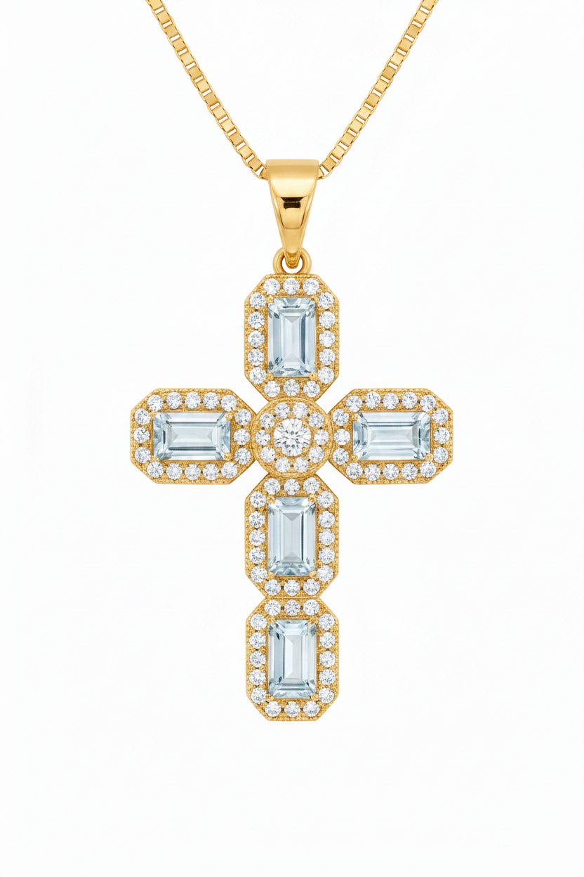 Gold plated front