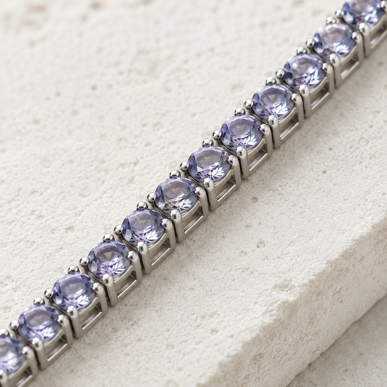 Viola Tennis Bracelet