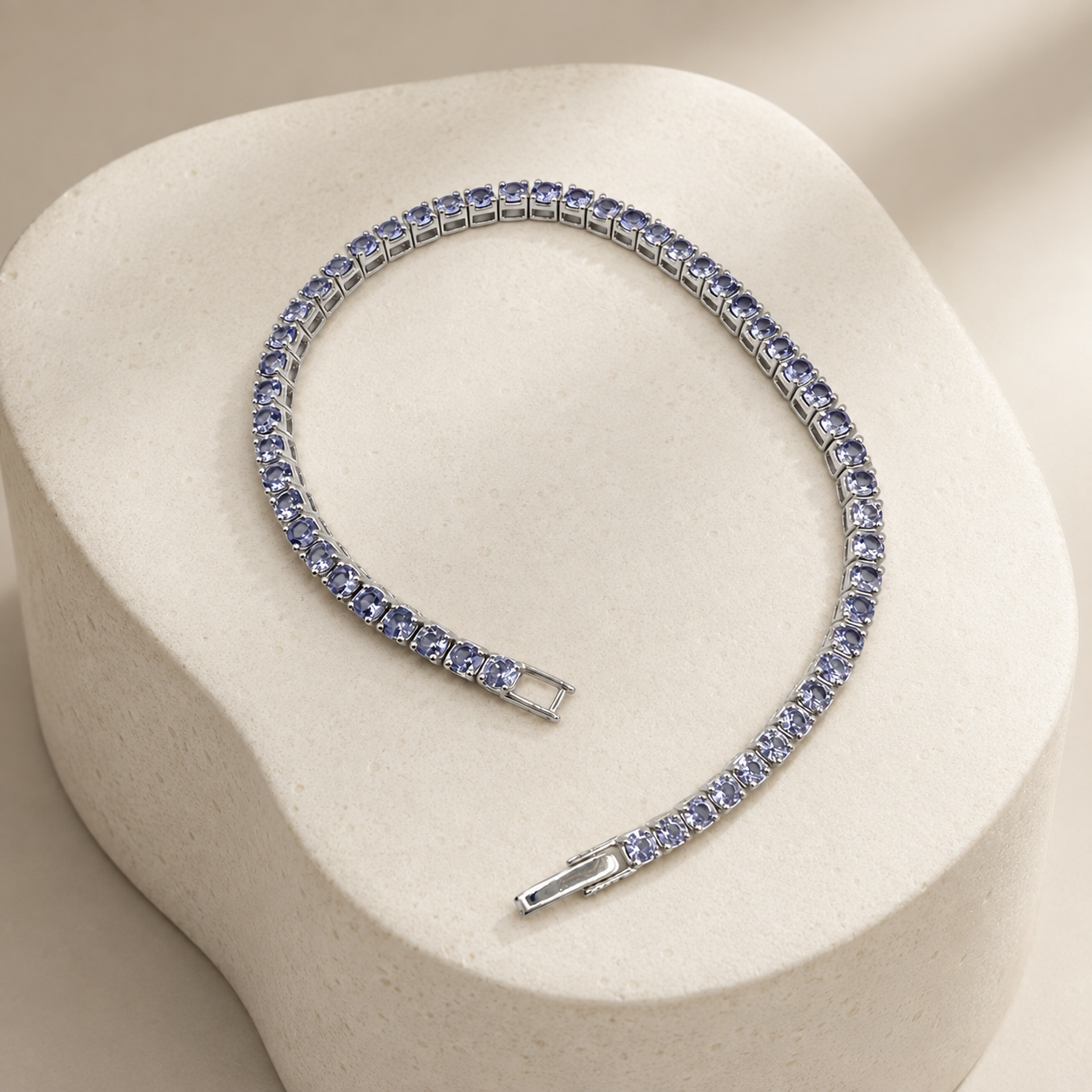 Viola Tennis Bracelet