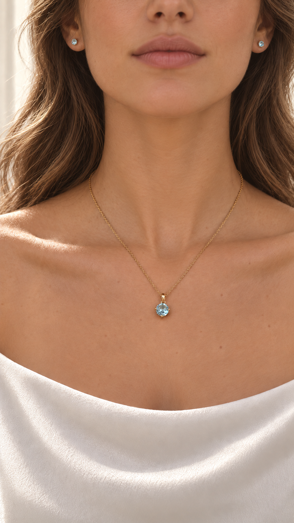 Azure Blue Topaz Set