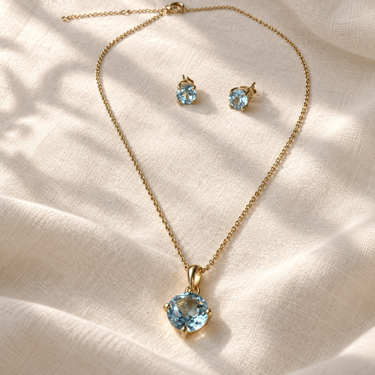 Azure Blue Topaz Set