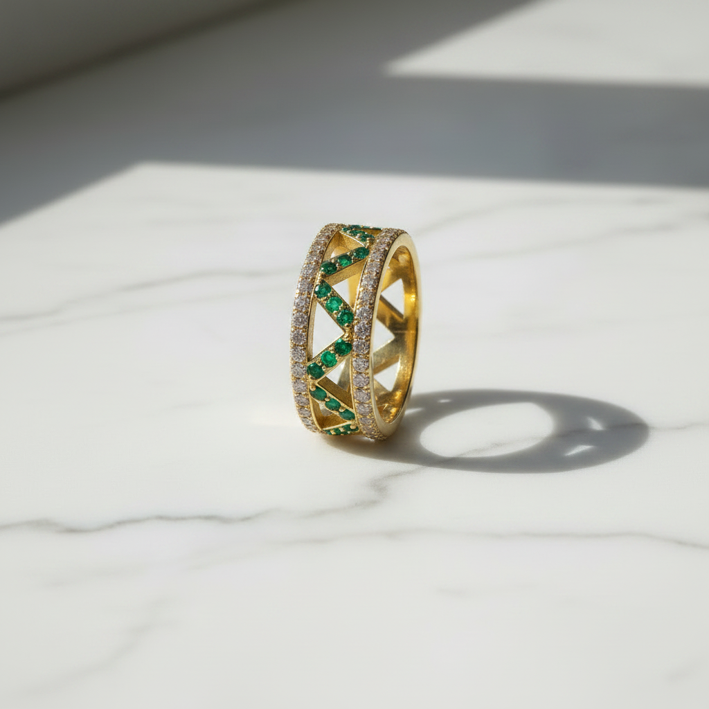Ring - Marble Upright
